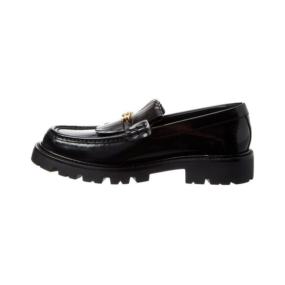 Celine Tess Leather Loafer, Black - Picture 2 of 5